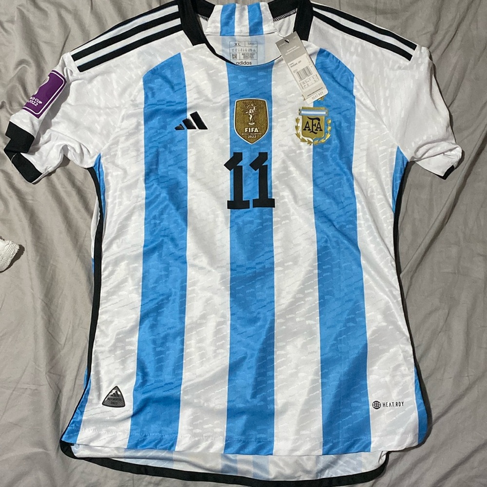 Di Maria World Cup Argentina Jersey